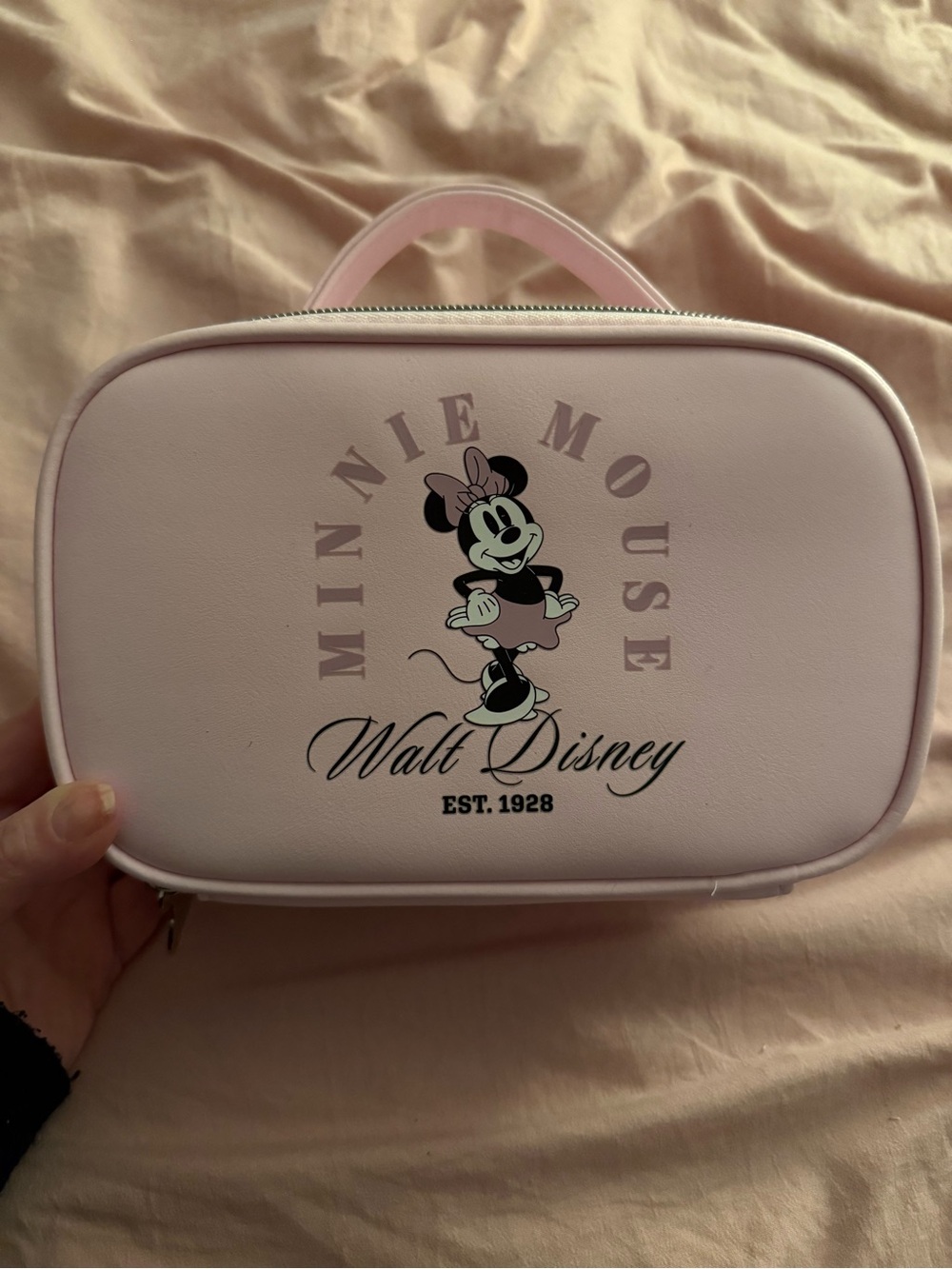 Primark Pink Minnie Mouse Walt Disney Cosmetic Case